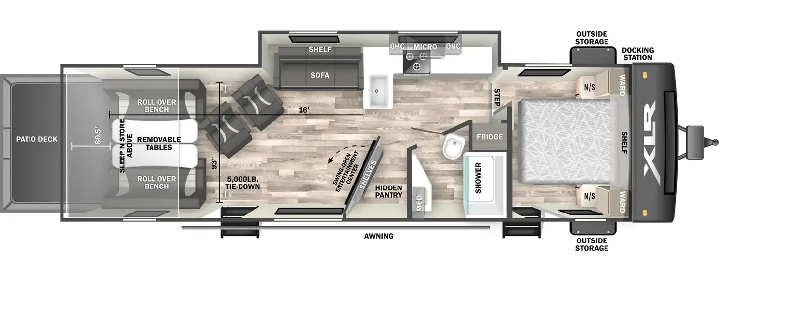 3016H Floorplan Image